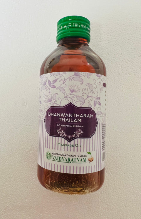 Vaidyaratnam Dhanwatharam Thailam - 200 ml