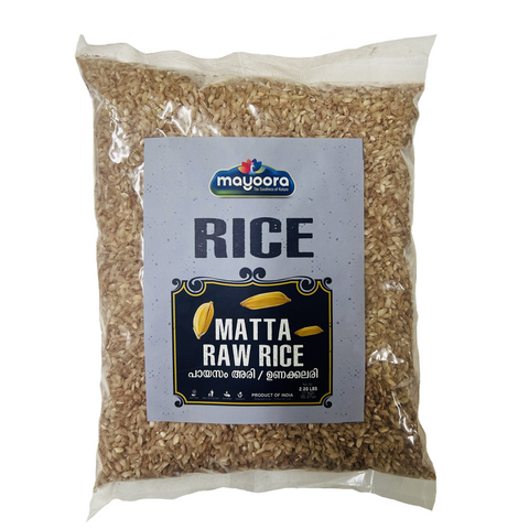 Mayoora Matta Raw (Payasam) Rice – 1 kg – South Indian Grocery