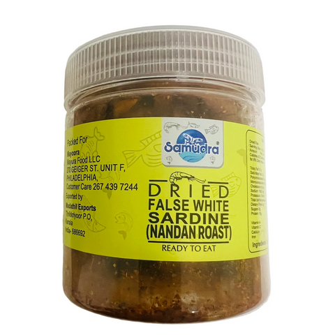 Samudra Dried Falsewhite Sardine / Nandan (Roast) – 100 g