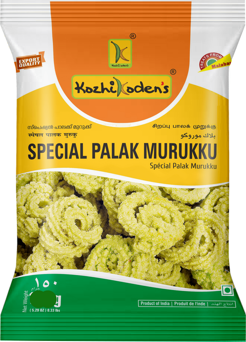 Kozhikoden's Special Palak Murukku (Value Pack - 400 g)