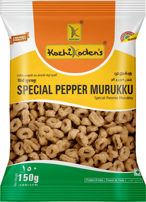 Kozhikoden's Special Pepper Murukku (Value Pack - 400 g)