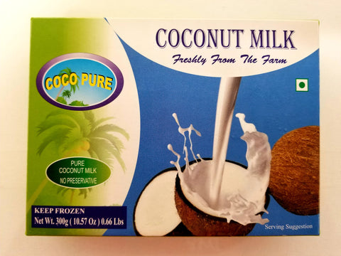 Coco Pure Coconut Milk (Frozen - 166 ml)