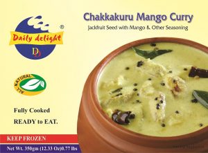 Chakkakuru Mango Curry Jackfruit Seed with Mango And  Other Seasoning