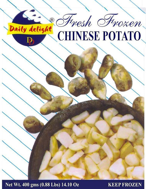 Daily Delight Chinese Potato  Half Cooked / Koorka (Frozen Vegetable - 400 g)