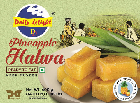 Delicious Delight Pineapple Halwa (Frozen Dessert - 400 g)