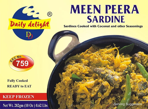 Daily Delight Sardine Meen Peera (Frozen Curry)