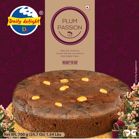 Daily Delight Plum Passion Cake (700 g)
