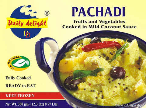 Pachadi Fruits And Vegetables Cooked In Mild Coconut Sause