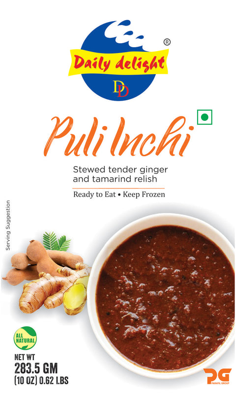 Daily Delight Puli Inchi / Stewed Tender Ginger & Tamarind Relish (283 g)