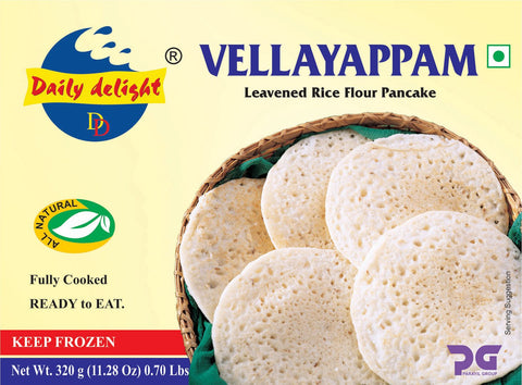 Daily Delight Vellayappam (Frozen)