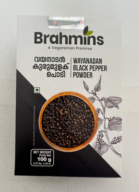 Brahmins Wayanadan Black Pepper powder - 100 g