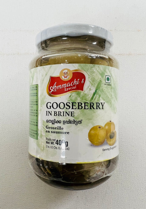 Ammachi's Gooseberry In Brine / Amala -Nellikka Uppilittathu (400 g)