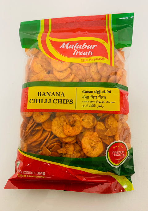 Malabar Treats Banana Chilli Chips Spicy (1 lb)