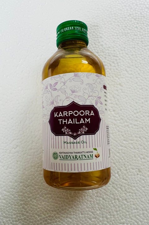 Vaidyaratnam Karpoorathi Thailam - 200 ml