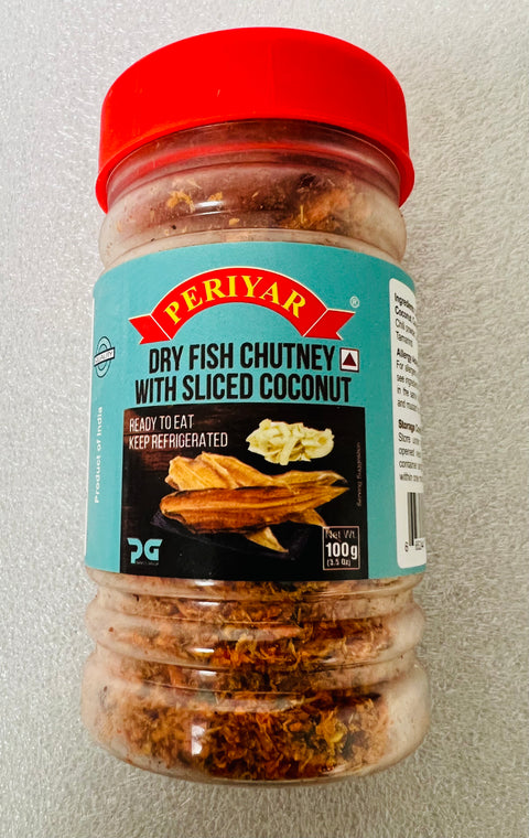 Periyar Dry Fish Chutney With Sliced Coconut (100 g)