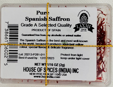 Laxmi Superior Quality Saffron (2 g)