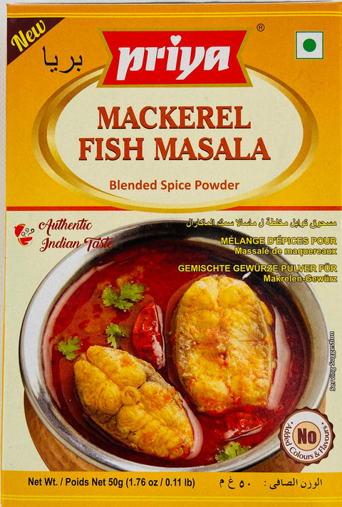 Priya Mackerel Fish Masala (50 g)