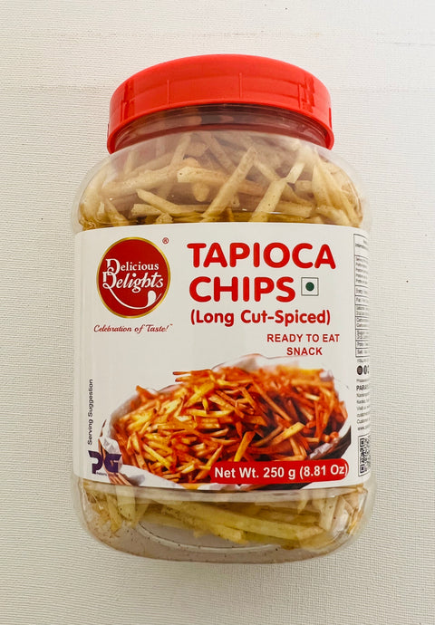 Delicious Delights Tapioca Chips Stick  Plain (250 g)