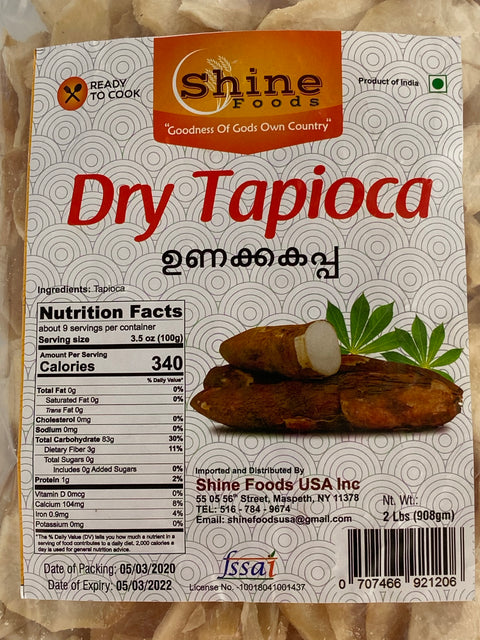 Dried Tapioca (2 lbs)