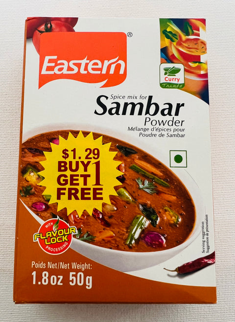 Eastern Sambar Powder (50 g) Limited Time: Buy One Get One FREE