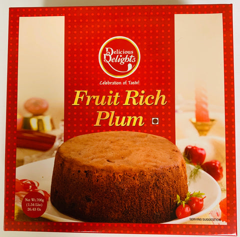 Delicious Delights Fruit Rich Plum Cake (700 g)