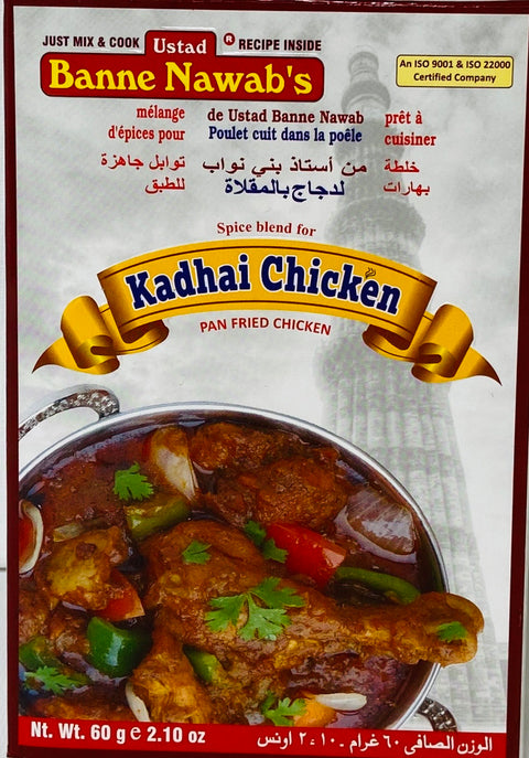 Banne Nawab Kadhai Chicken Masala (60 g)