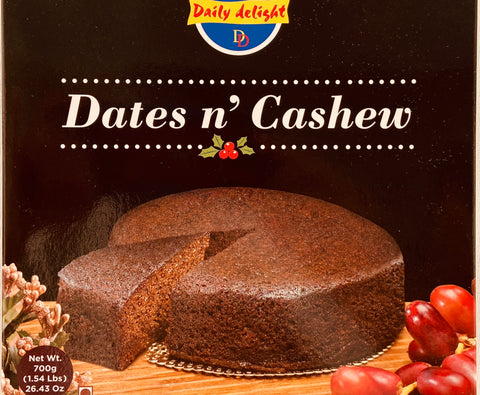 Daily Delight Dates n' Cashew Cake (700 g)