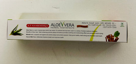 KPN Toothpaste Aloe Vera  - 150 g