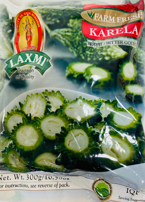 Laxmi Bitter Gourd / Karela Cut Paavacka (Frozen Vegetable)