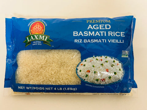 Laxmi Aged Basmati Rice (4 lb)