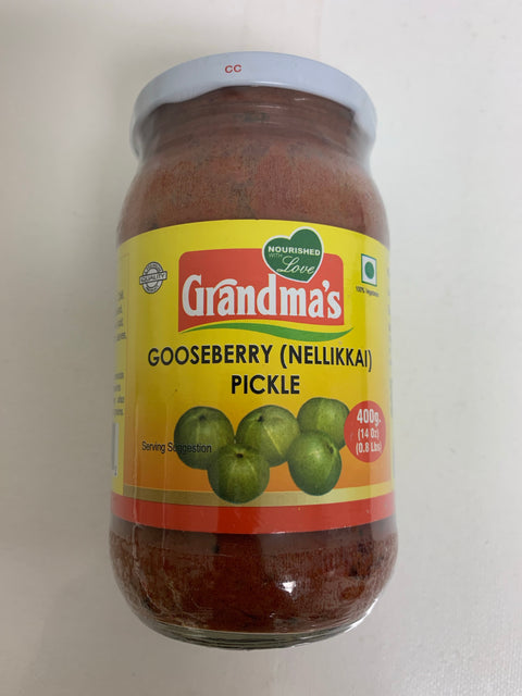 Grandmas Gooseberry / Nellikka Pickle (400 g)