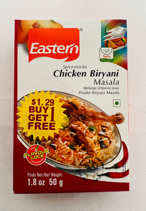 Eastern Chicken Biryani Masala Powder (50 g) Limited Time: Buy One Get One FREE