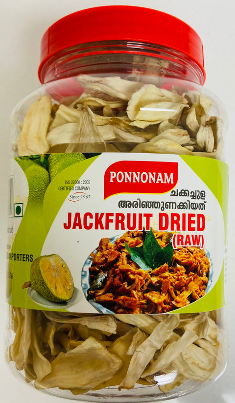 Ponnonam Dry Jackfruit Slices (Unakka Chakka - 250 g)