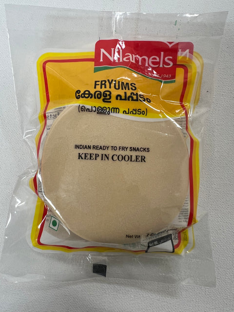 Nillamels Kerala Pappadam Frozen  ( 200 g)