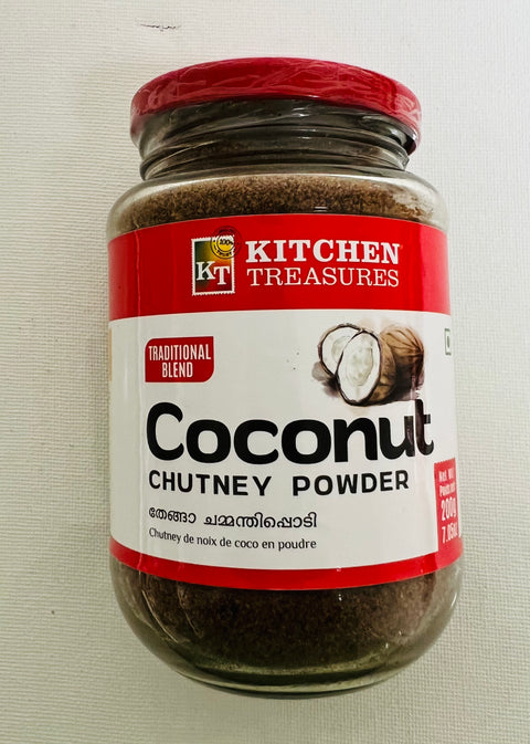 Kitchen Treasures Coconut Chutney Powder / Thenga Chammanthi Podi (200 g)