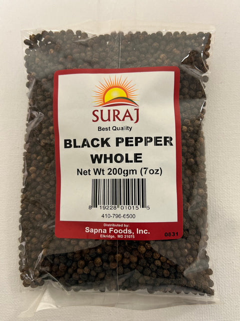 Suraj Black Pepper Whole (200 g)