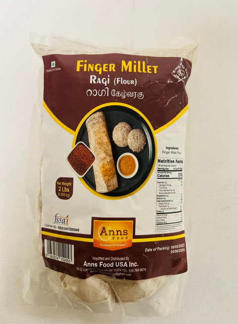 Shine Foods Finger Millet Flour  / Ragi Flour  - Value Pack (2 lb)