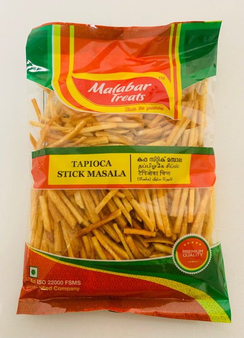 Malabar Treats Tapioca Stick Chips Spicy (150 g)